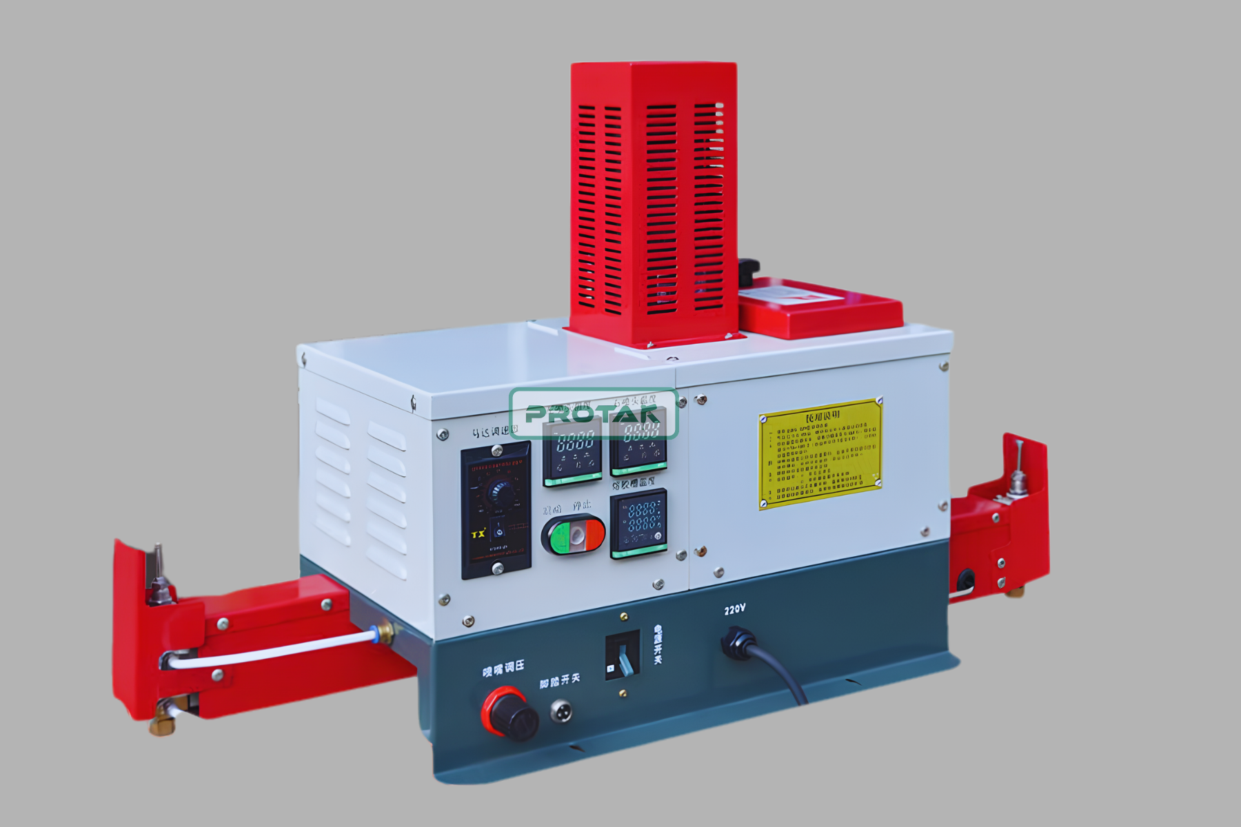 Máy Phun Keo Nhiệt 2 Đầu Dán Hộp Giấy
